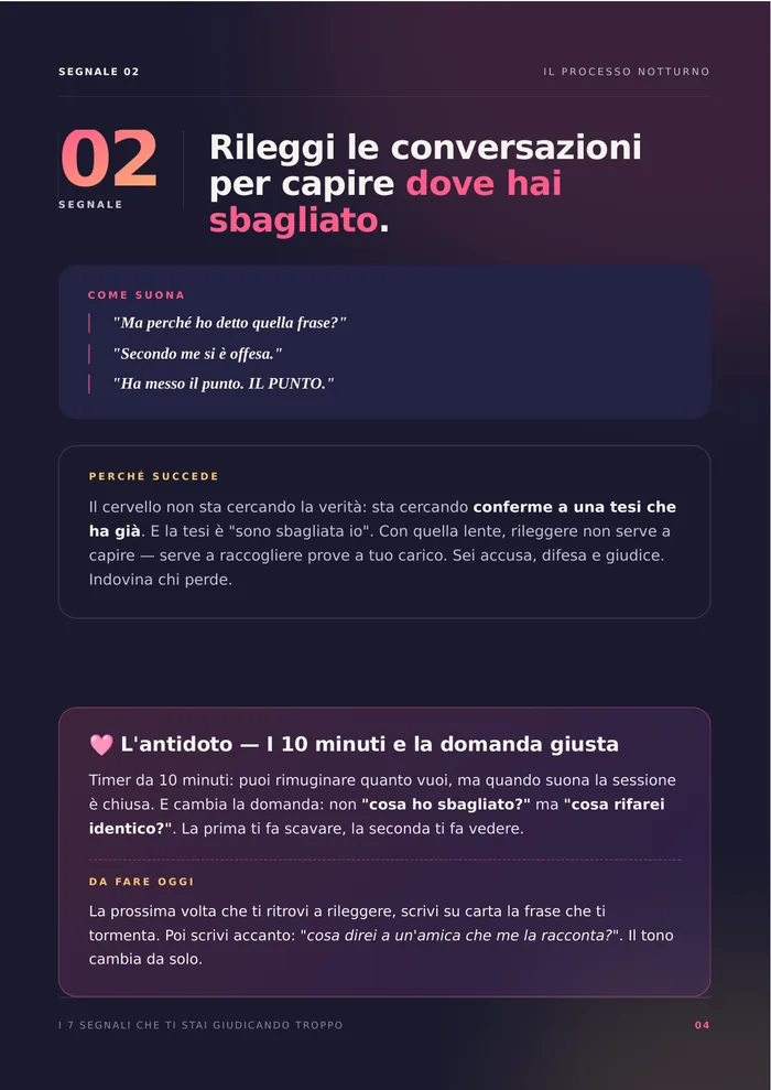 Una pagina della guida